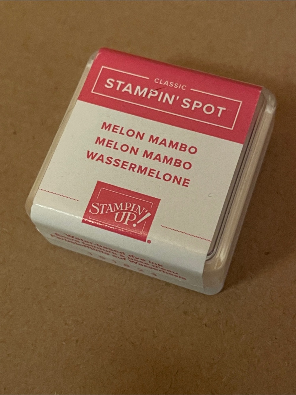 Stampin' Up! Ink Spot in Melon Mambo Pink